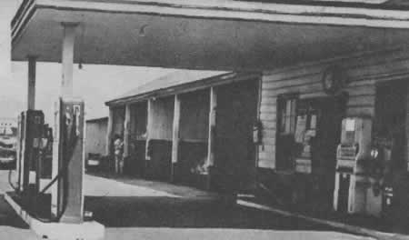 Camp Claiborne Post Exchange Service Station