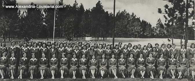 Civilian Clerical Workers, Camp Livingston, Louisiana, during WWII
