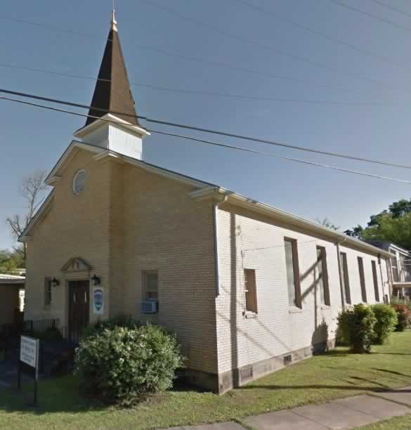Rapides Council on Aging, located in a former Camp Livingston chapel from World War II