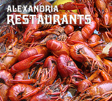 Restaurants, cafes, grills, steak houses and other dining options in Alexandria Louisiana