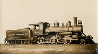 Alexandria & Western Railway Engine No. 10