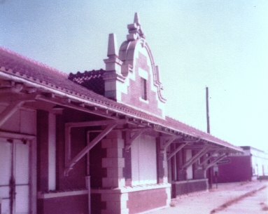Abandoned Alexandria Louisiana Union Station prior to demolition for Interstate 49