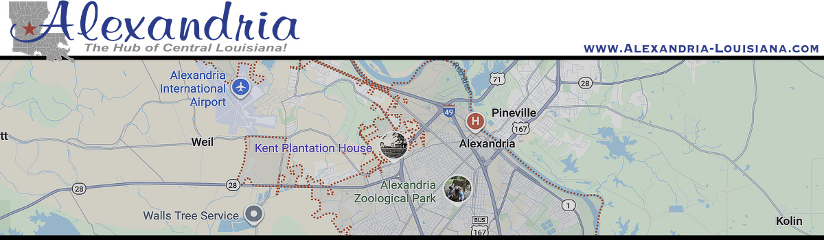 Alexandria ... the Hub of Central Louisiana