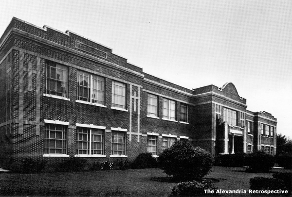 Menard Memorial High School on Elliott Street in Alexandria, Louisiana