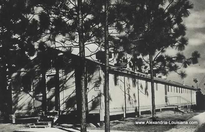 Library, Camp Livingston, Louisiana, during World War II