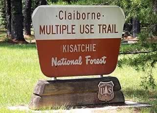 Claiborne Multiple Use Trail in Kisatchie National Forest in Louisiana