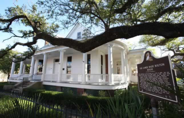 Arna Bontemps African American Museum in downtown Alexandria, Louisiana